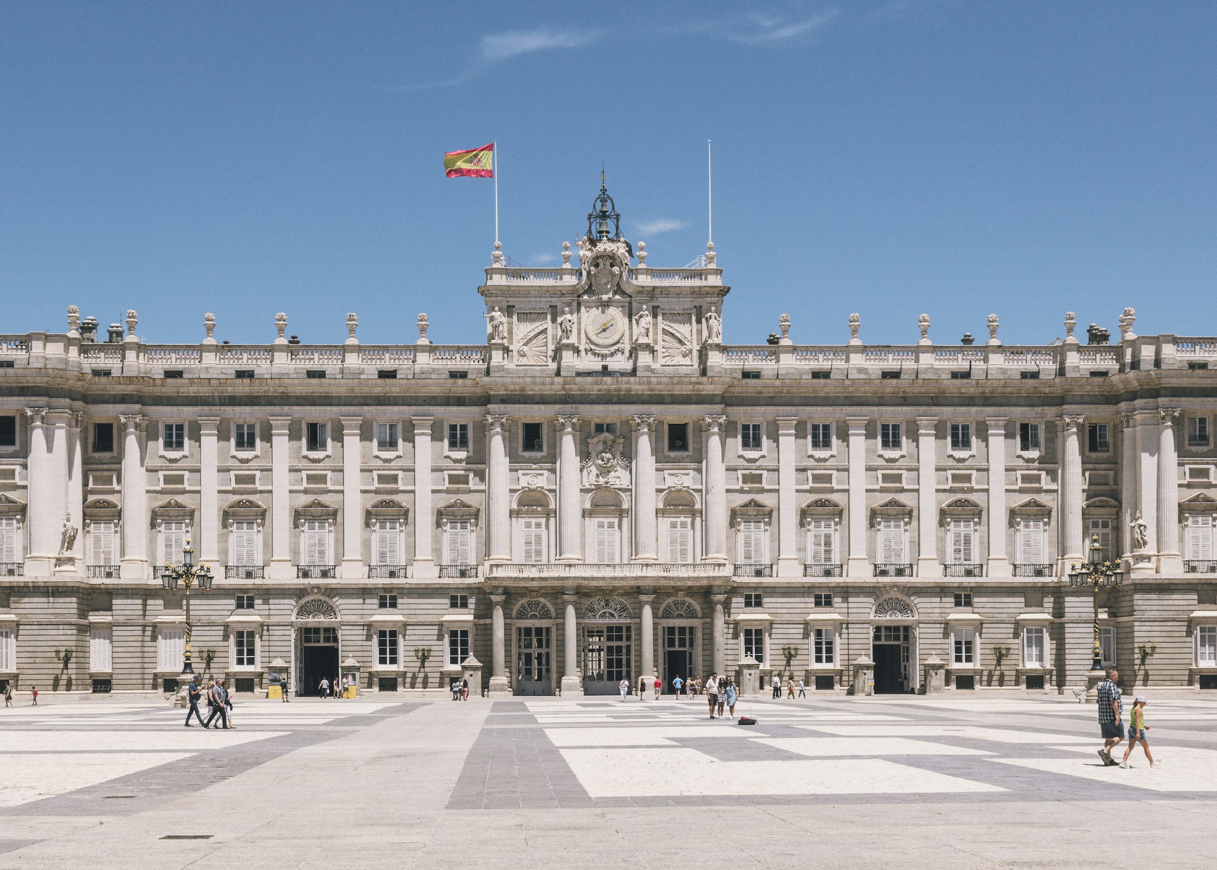 Royal Palace in Madrid, Spain